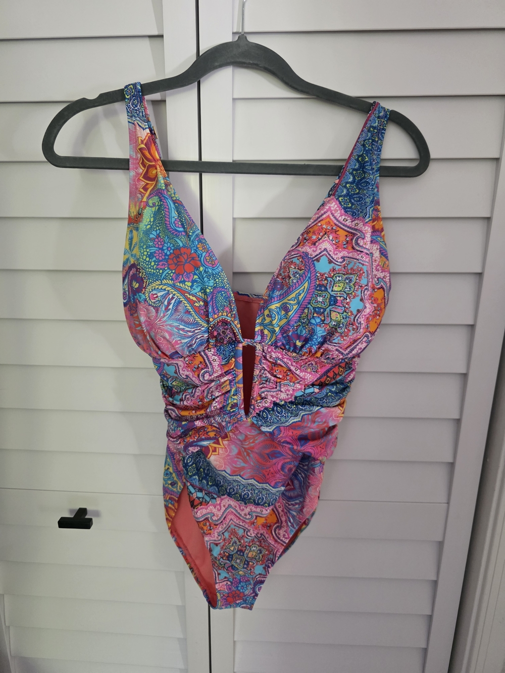 Bleu Rod Beattie Groovy Baby Paisley One-Piece Swimsuit